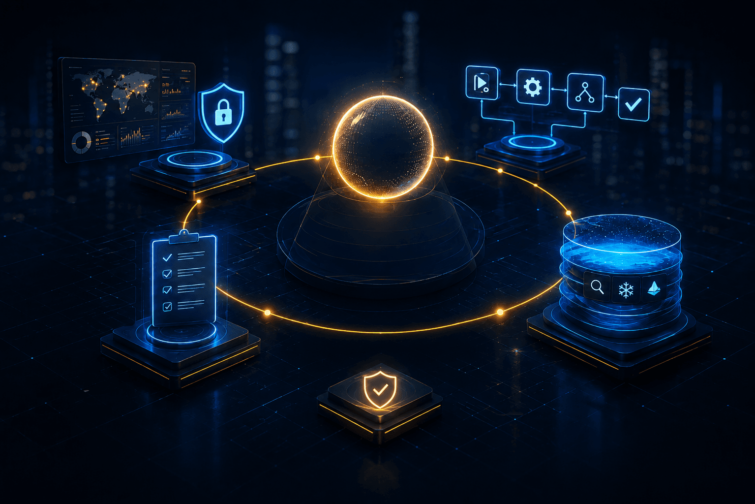 From Deterministic Automation to Agentic Operations: Designing Controlled, Auditable and Cyber-Resilient Enterprise Systems